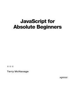 دانلود کتاب JavaScript for Absolute Beginners