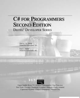 دانلود کتاب C# for programmers