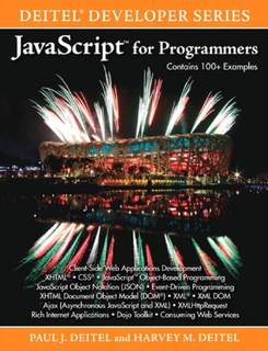 دانلود کتاب JavaScript for Programmers
