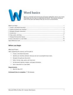 دانلود کتاب Microsoft Office for Mac 2011 Tutorial: Word Basics