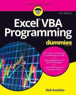 دانلود کتاب Excel VBA Programming For Dummies