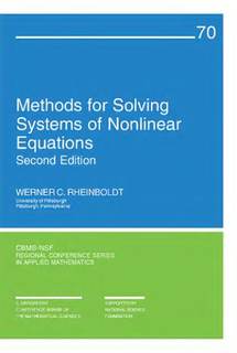 دانلود کتاب Methods for solving systems of nonlinear equations