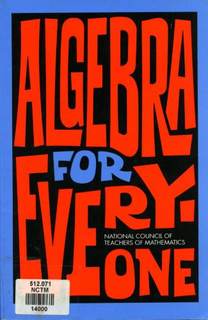 دانلود کتاب Algebra for everyone