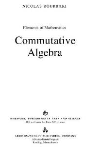 دانلود کتاب Commutative algebra