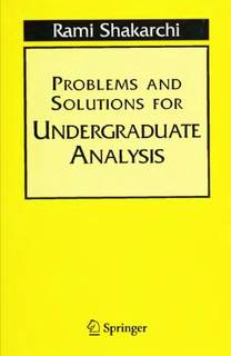 دانلود کتاب Problems and solutions for undergraduate analysis
