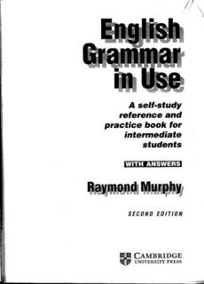 دانلود کتاب English Grammar in Use