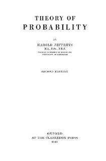 دانلود کتاب Theory of probability
