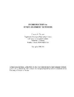 دانلود کتاب Introduction to finite element methods