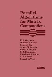 دانلود کتاب Parallel algorithms for matrix computations