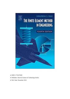 دانلود کتاب The Finite Element Method in Engineering