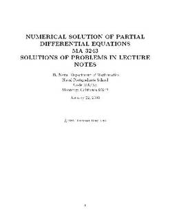 دانلود کتاب Solutions of problems for PDE lectures