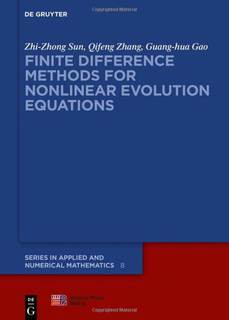 دانلود کتاب Finite Difference Methods for Nonlinear Evolution Equations
