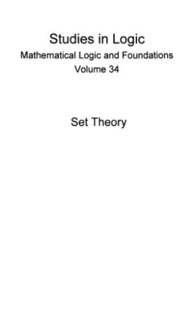 دانلود کتاب Set theory