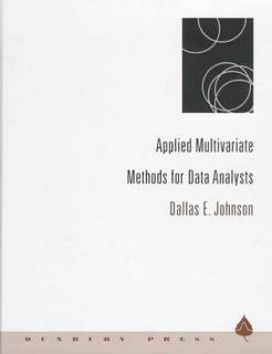 دانلود کتاب Applied Multivariate Methods for Data Analysts
