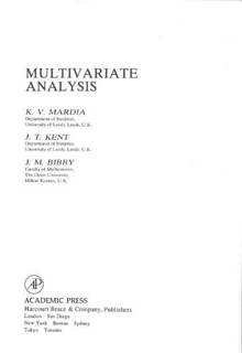 دانلود کتاب Multivariate Analysis