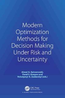 دانلود کتاب Modern Optimization Methods for Decision Making Under Risk and Uncertainty