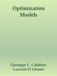 دانلود کتاب Optimization Models