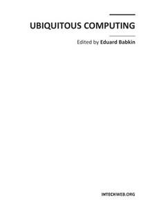 دانلود کتاب Ubiquitous Computing