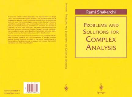 دانلود کتاب Problems and Solutions for Complex Analysis