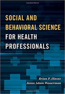 دانلود کتاب Social and Behavioral Science for Health Professionals