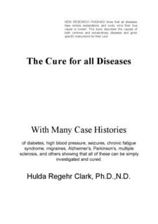 دانلود کتاب The Cure For All Diseases
