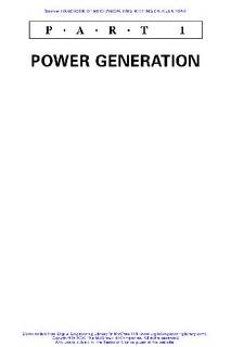 دانلود کتاب POWER GENERATION