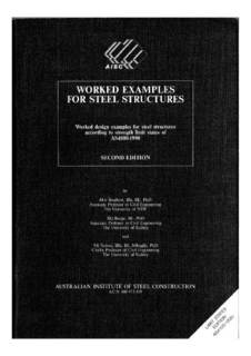 دانلود کتاب Worked Examples for Steel Structures to AS4100