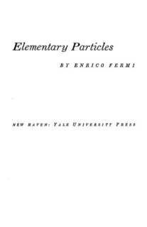 دانلود کتاب Elementary particles