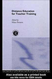دانلود کتاب Distance Education for Teacher Training