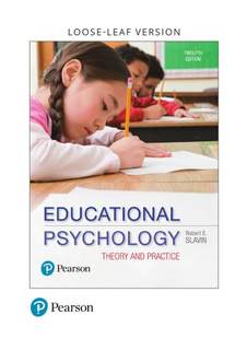 دانلود کتاب Educational Psychology: Theory and Practice
