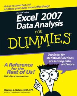 دانلود کتاب Microsoft Office Excel 2007 data analysis for dummies