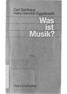 دانلود کتاب Was ist Musik