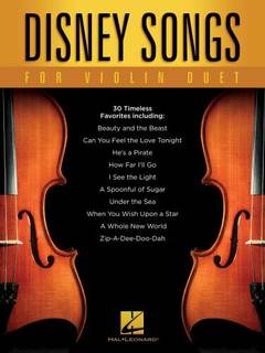دانلود کتاب Disney Songs for Violin Duet
