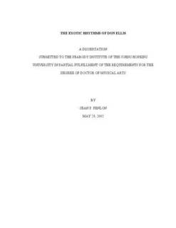 دانلود کتاب The Exotic Rhythms of Don Ellis