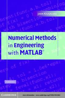 دانلود کتاب Numerical Methods in Engineering With MATLAB