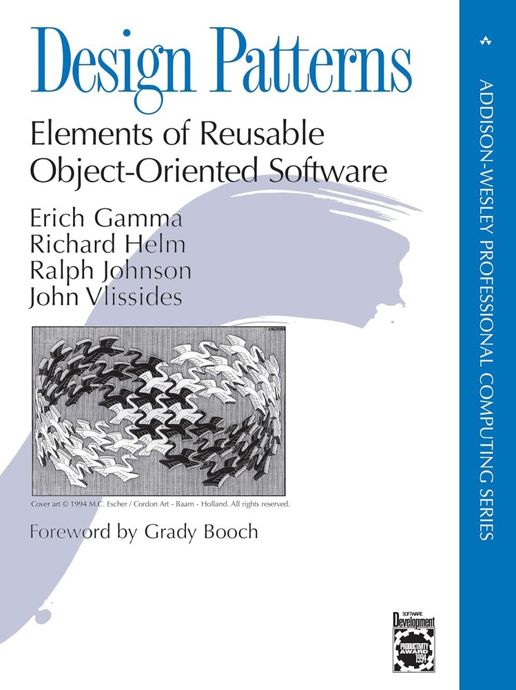 کتاب Design Patterns: Elements of Reusable Object-Oriented Software نسخه انگلیسی Erich Gamma، Richard Helm، Ralph Johnson و John Vlissides‏ | PDF