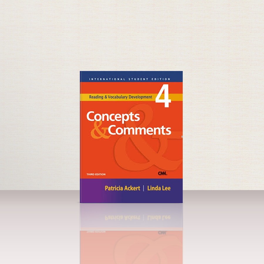 کتاب concepts and comments 4 3rd Edition | کتاب کانسپت اند کامنت 4 ویرایش سوم