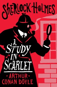 کتاب A Study in Scarlet Sherlock Holmes by Arthur Conan Doyle