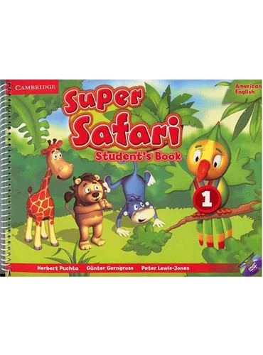 کتاب زبان امریکن سوپر سافاری Super Safari American English 1 + Workbook
