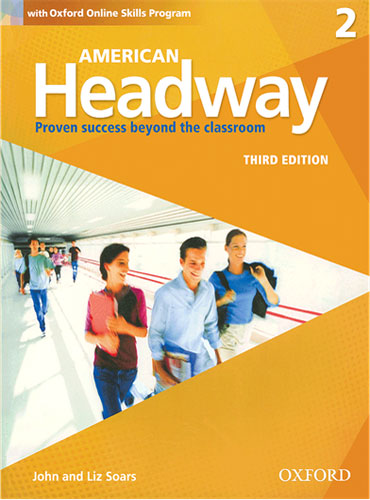 کتاب زبان امریکن هد وی American Headway 2 + Workbook + CD (3rd Edition)