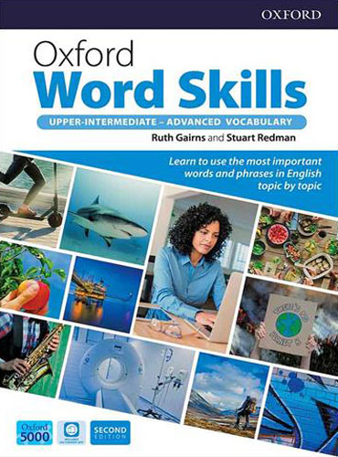 کتاب زبان آکسفورد ورد اسکیل Oxford Word Skills 2nd Edition Upper Intermediate - Advanced - Digest Size وزیری