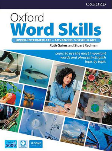 کتاب زبان آکسفورد ورد اسکیل Oxford Word Skills 2nd Edition Upper Intermediate - Advanced رحلی