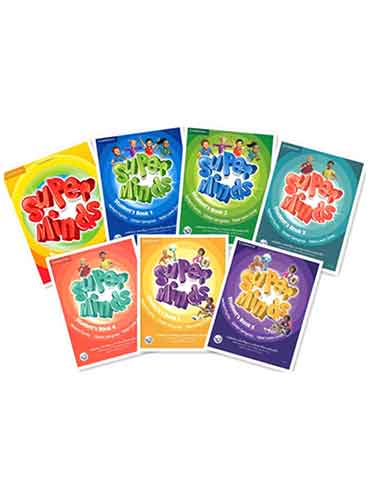 مجموعه کتاب های سوپر مایند Super Minds Old Edition هفت کتاب