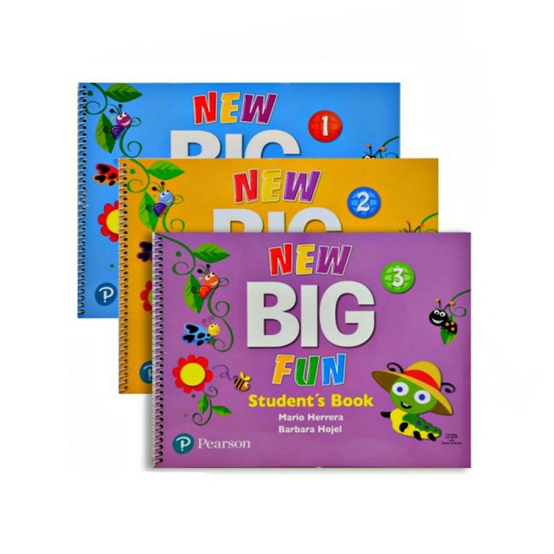 مجموعه کتاب های زبان نیو بیگ فان New Big Fun