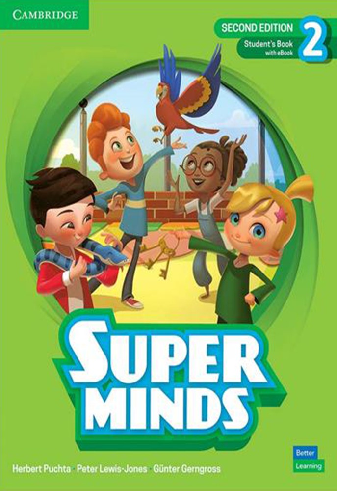 کتاب زبان سوپر مایند Super Minds 2 (2nd) SB+WB
