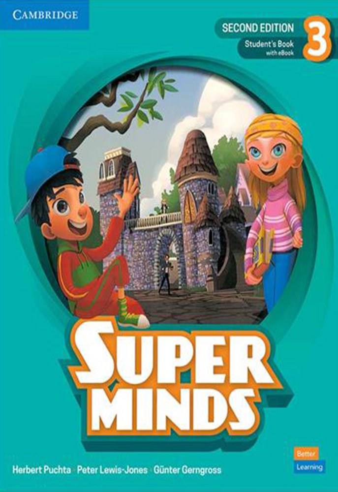 کتاب زبان سوپر مایند Super Minds 3 (2nd) SB+WB
