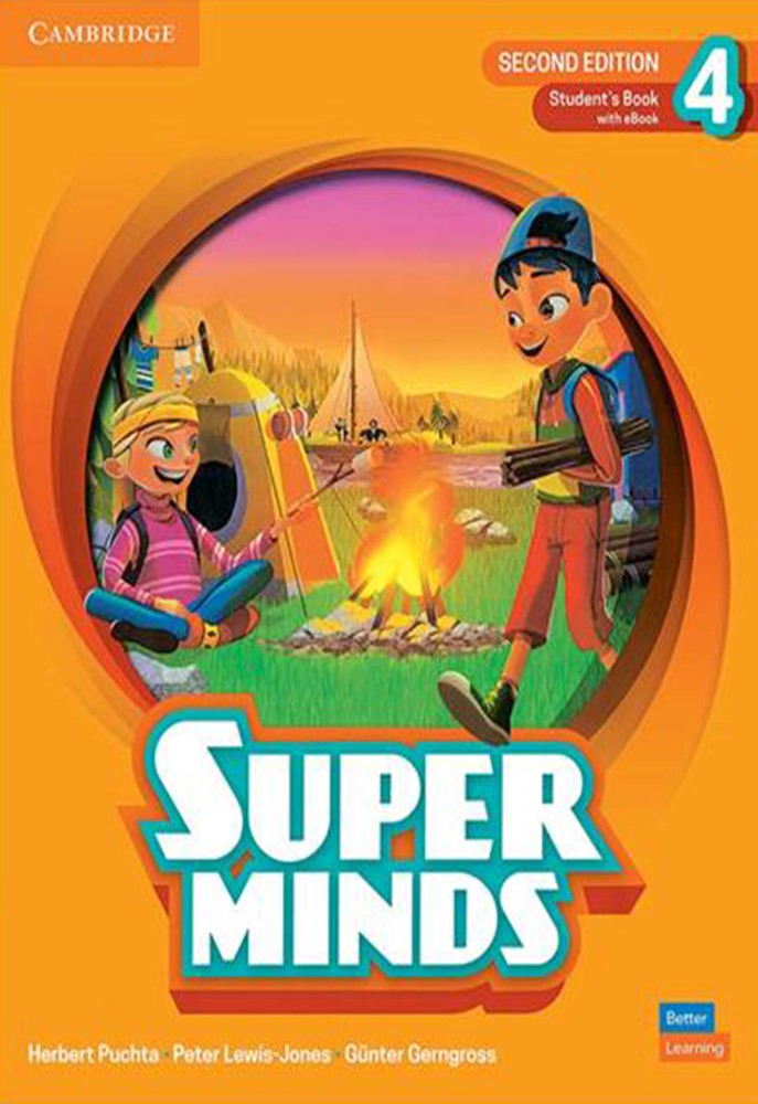 کتاب زبان سوپر مایند Super Minds 4 (2nd) SB+WB