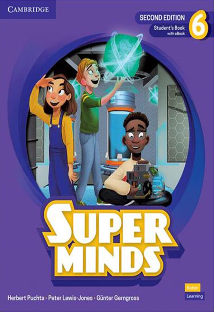 کتاب زبان سوپر مایند Super Minds 6 (2nd) SB+WB