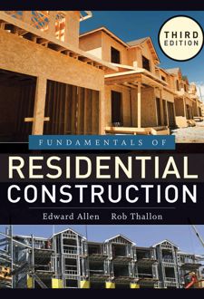 کتاب Fundamentals of Residential Construction