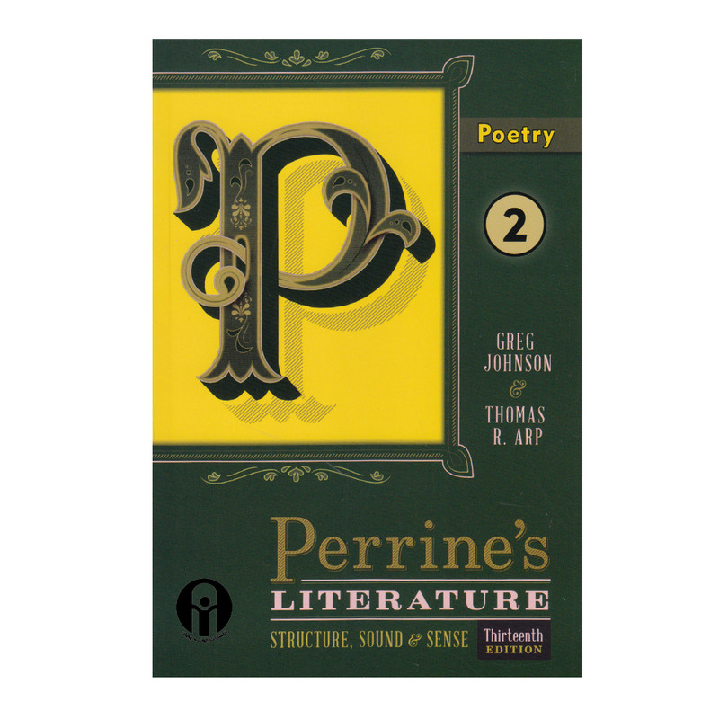 کتاب Perrine s Literature Structure , Sound And Sense 2 Poetry اثر Greg Johnson And Thomas R. Arp انتشارات الوندپویان